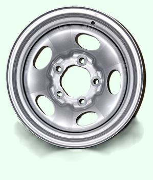 Preview: Stahlfelge silber 16 X 8J HZJ / GRJ / VDJ